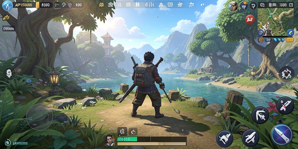 Screenshot menampilkan gameplay Open World di API5000 yang imersif.