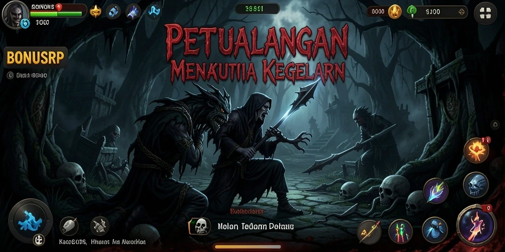 Gameplay seram dengan atmosfer mencekam dari BONUSRP.