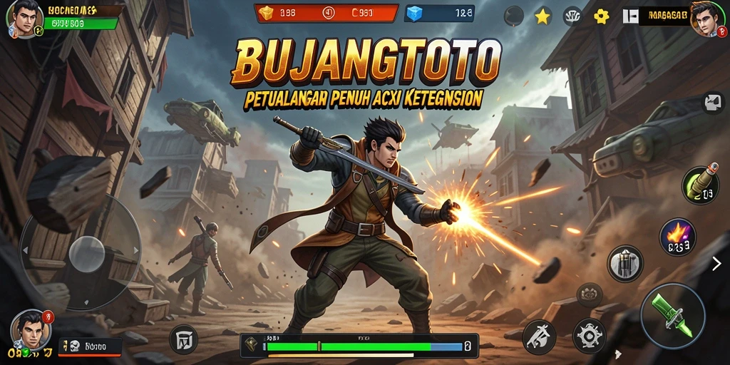 Tampilan menegangkan dari gameplay aksi BUJANGTOTO yang penuh tantangan.