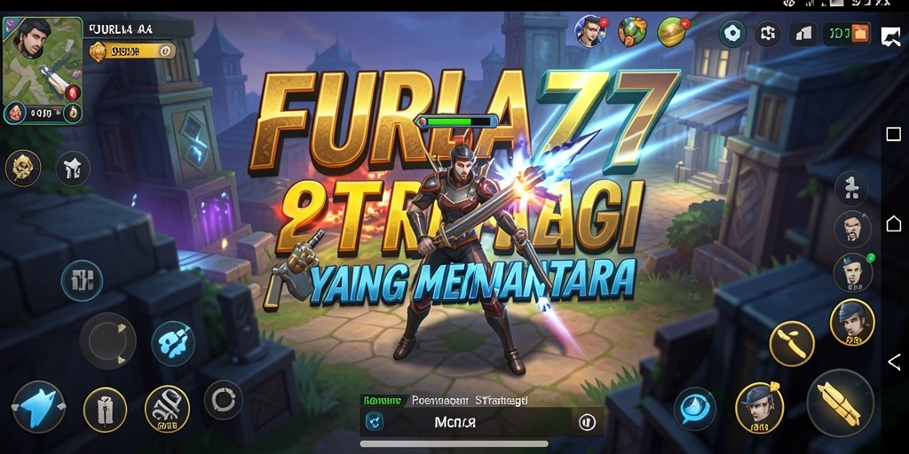 Screenshot gameplay FURLA77 menampilkan momen strategis yang mendebarkan.