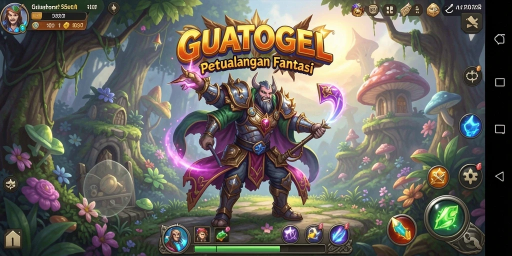 Screenshot gameplay GUATOGEL menampilkan aksi petualangan yang mendebarkan.