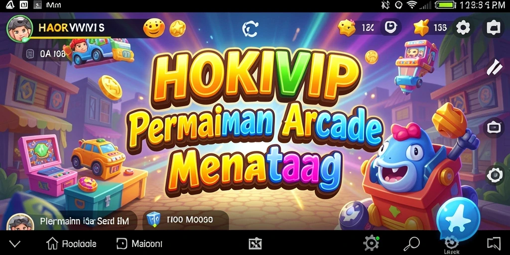 Gameplay seru HOKIVIP yang penuh tantangan dan keseruan.