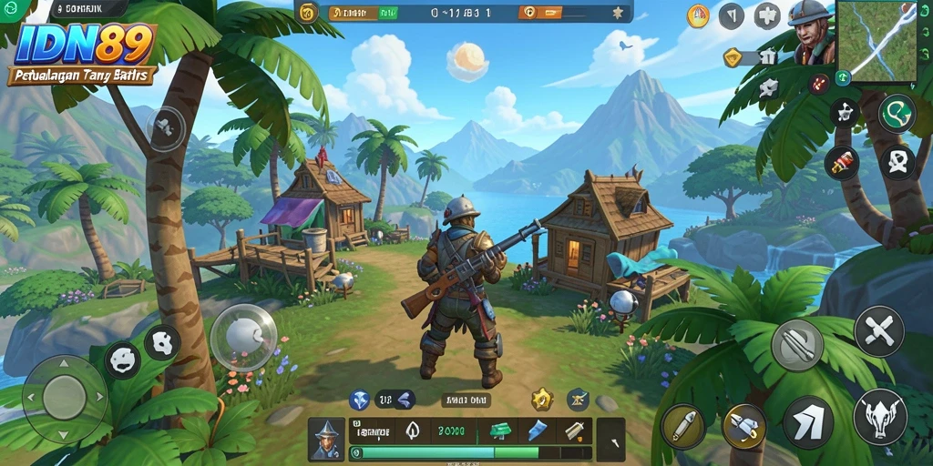 Tampilan gameplay IDN89 yang menawan dalam dunia Open World.