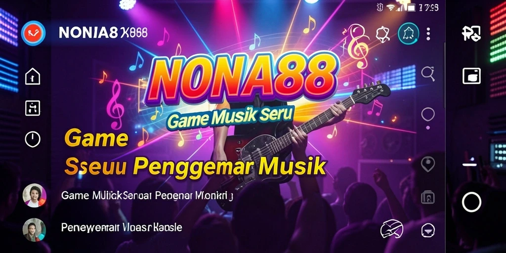 Tampilan gameplay NONA88 yang interaktif dan menarik dalam dunia musik.