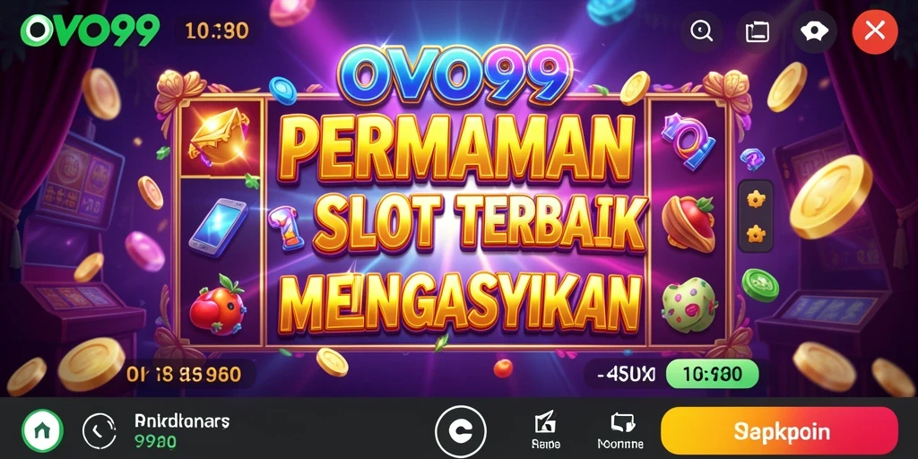 Tampilan gameplay OVO99 dengan mesin Slot yang menarik.