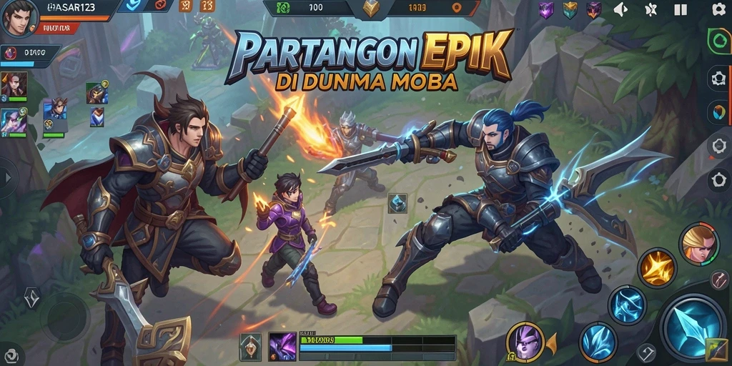 Menampilkan pertarungan tim yang seru di PASAR123.