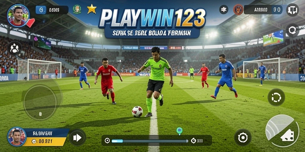 Tampilan gameplay seru dan mendebarkan dalam PLAYWIN123.