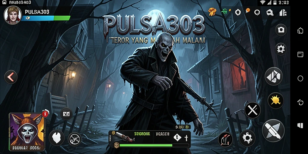 Tampilan gameplay mengerikan dari PULSA303 yang membuat bulu kuduk merinding.