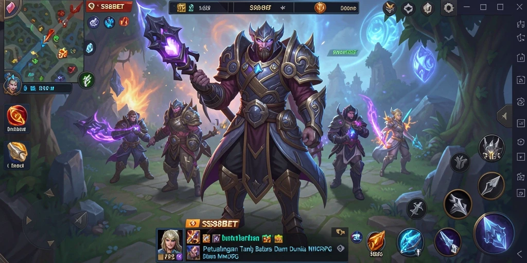 Tampilan gameplay SS88BET yang menegangkan dan penuh strategi.