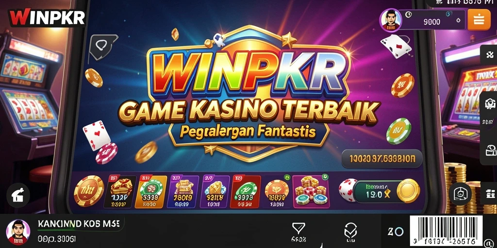 Tampilan menarik dari gameplay Kasino di WINPKR.